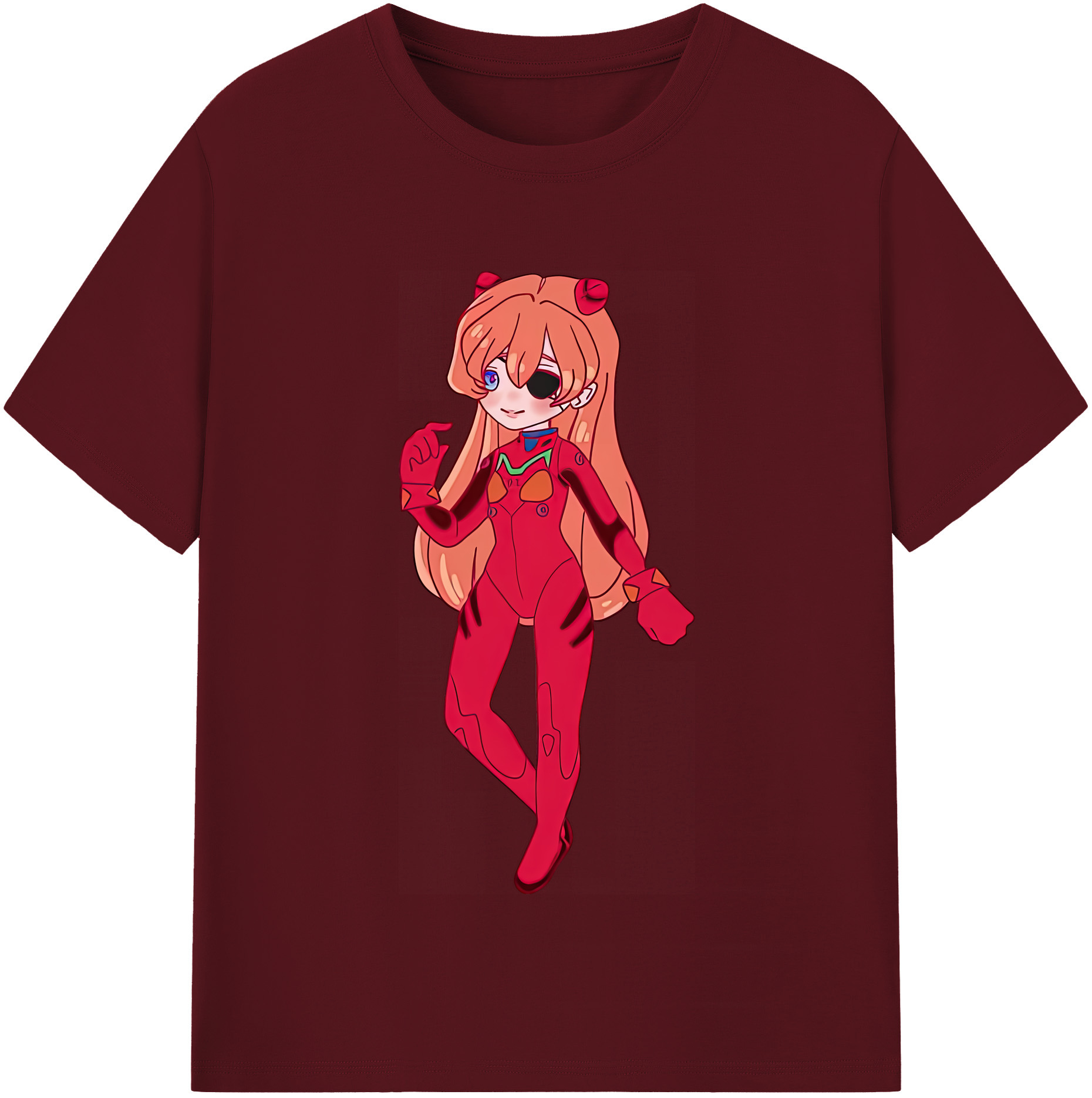 （画像用） EVA 新世紀エヴァンゲリオン 綿100％半袖Tシャツ（フロントプリント）